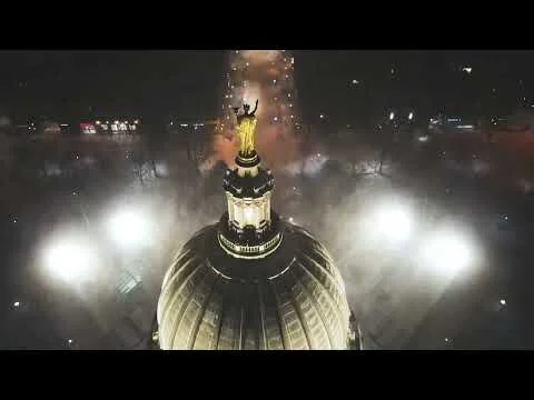 A Snowy Capitol - Madison, WI