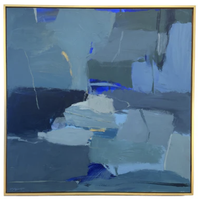 SOLD- Blueberry Yum Yum - 48x48 - $4200