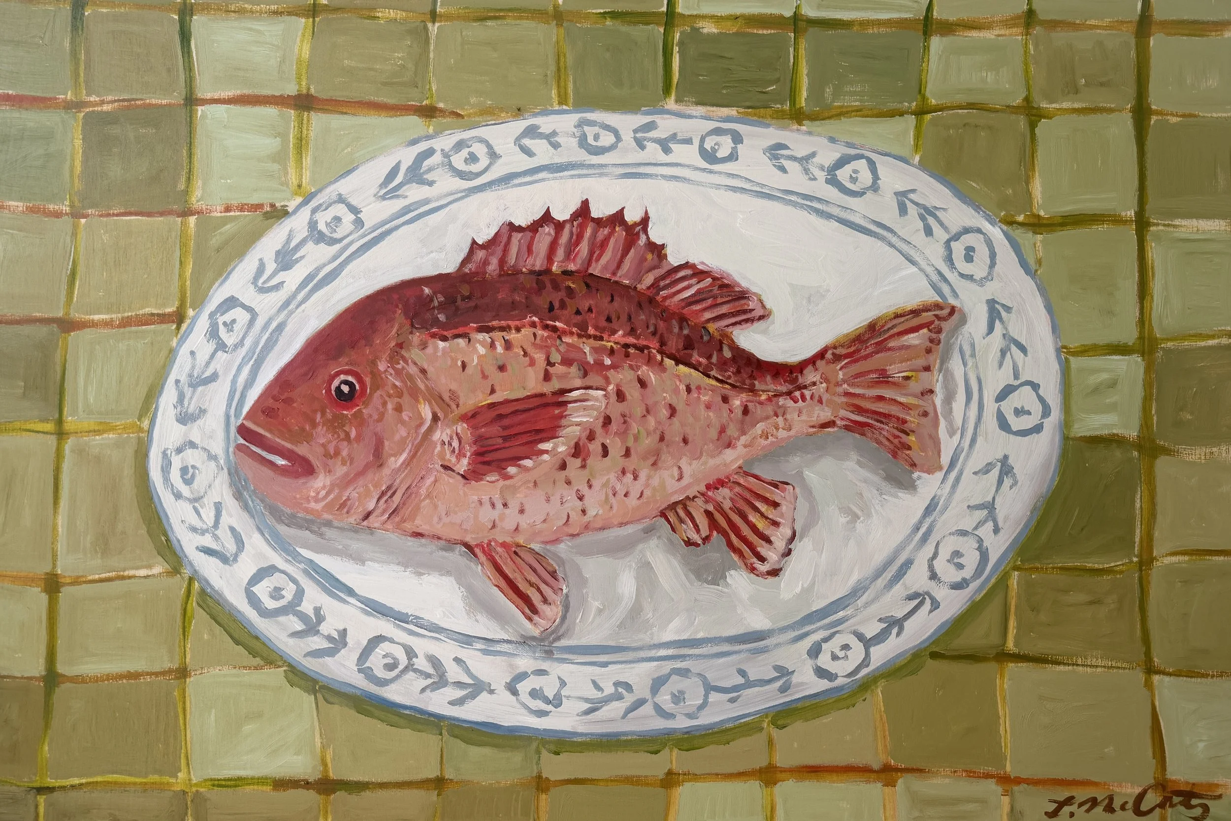 Big Red - 24x36
