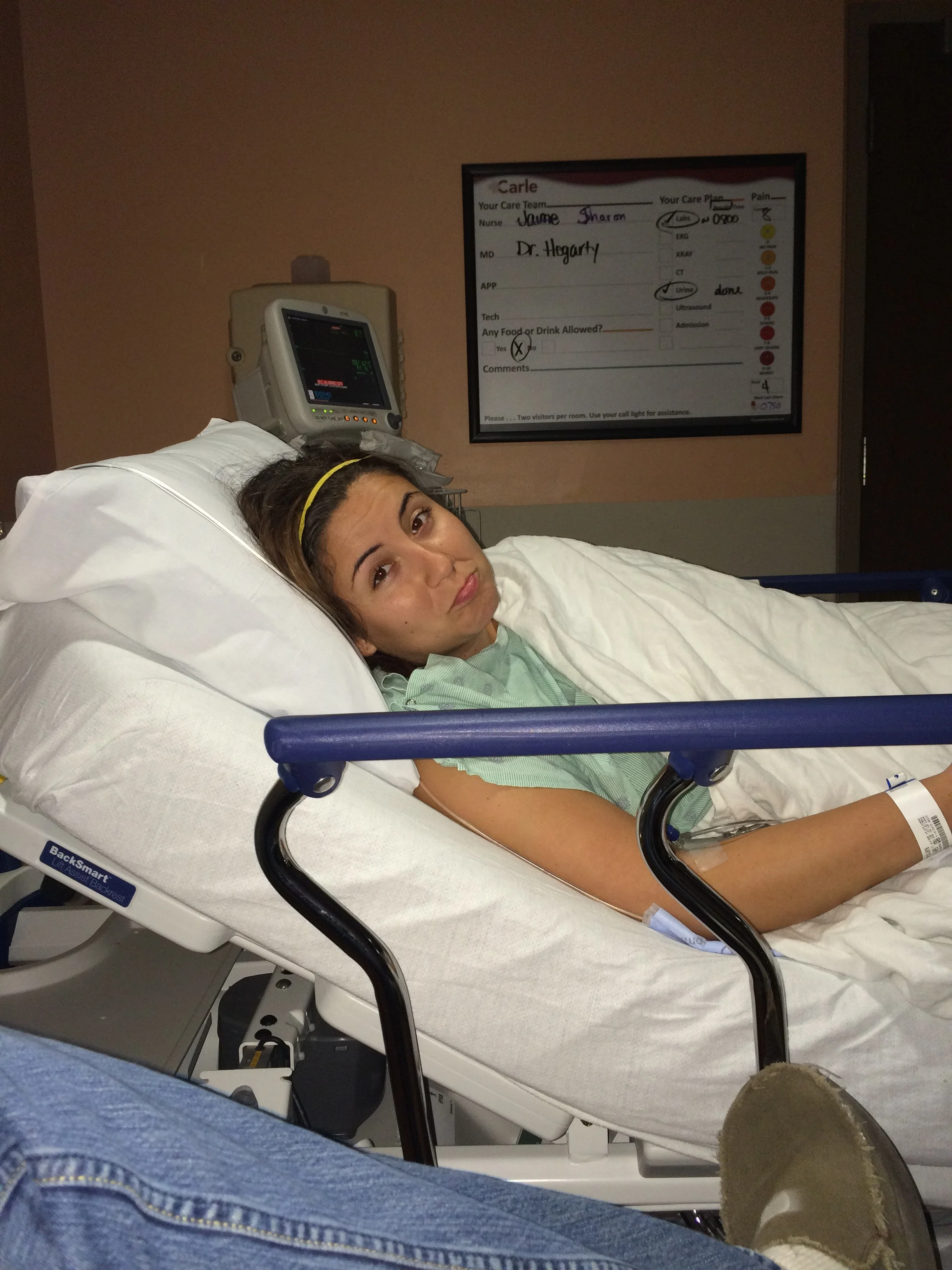 there was no heart beat...