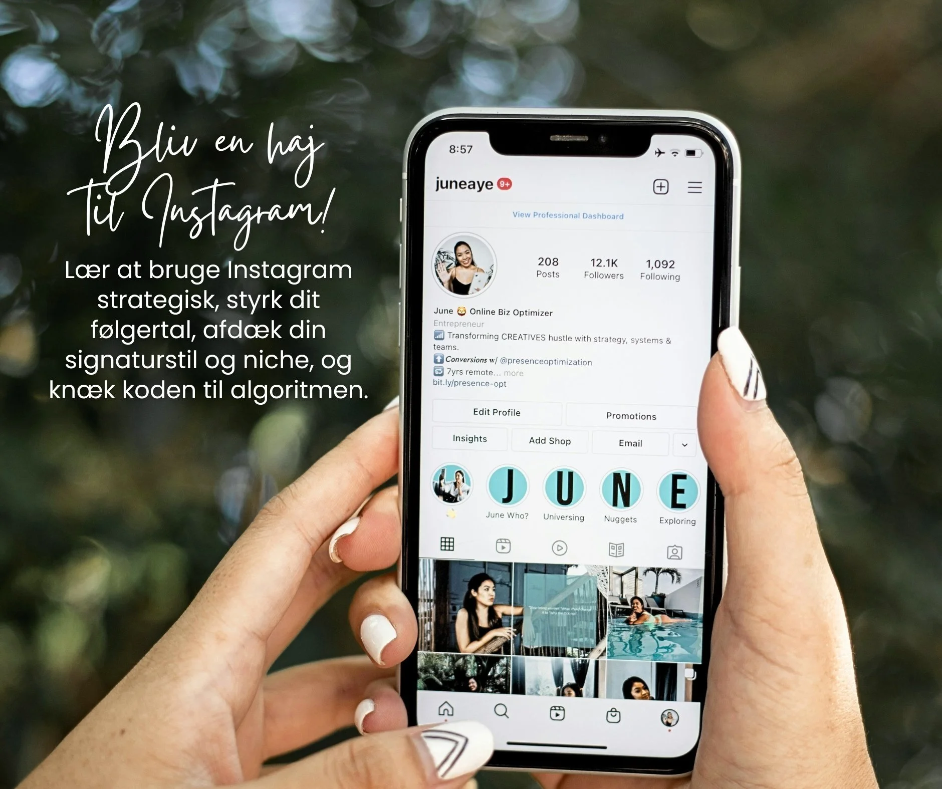 Instagram: 22/02/2026 + 28/2/2026 - Få pladser tilbage!