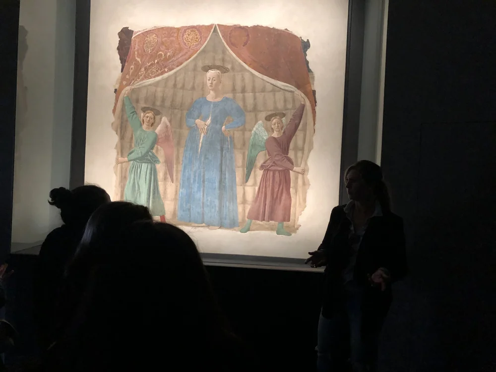 Madonna del Parto, Piero