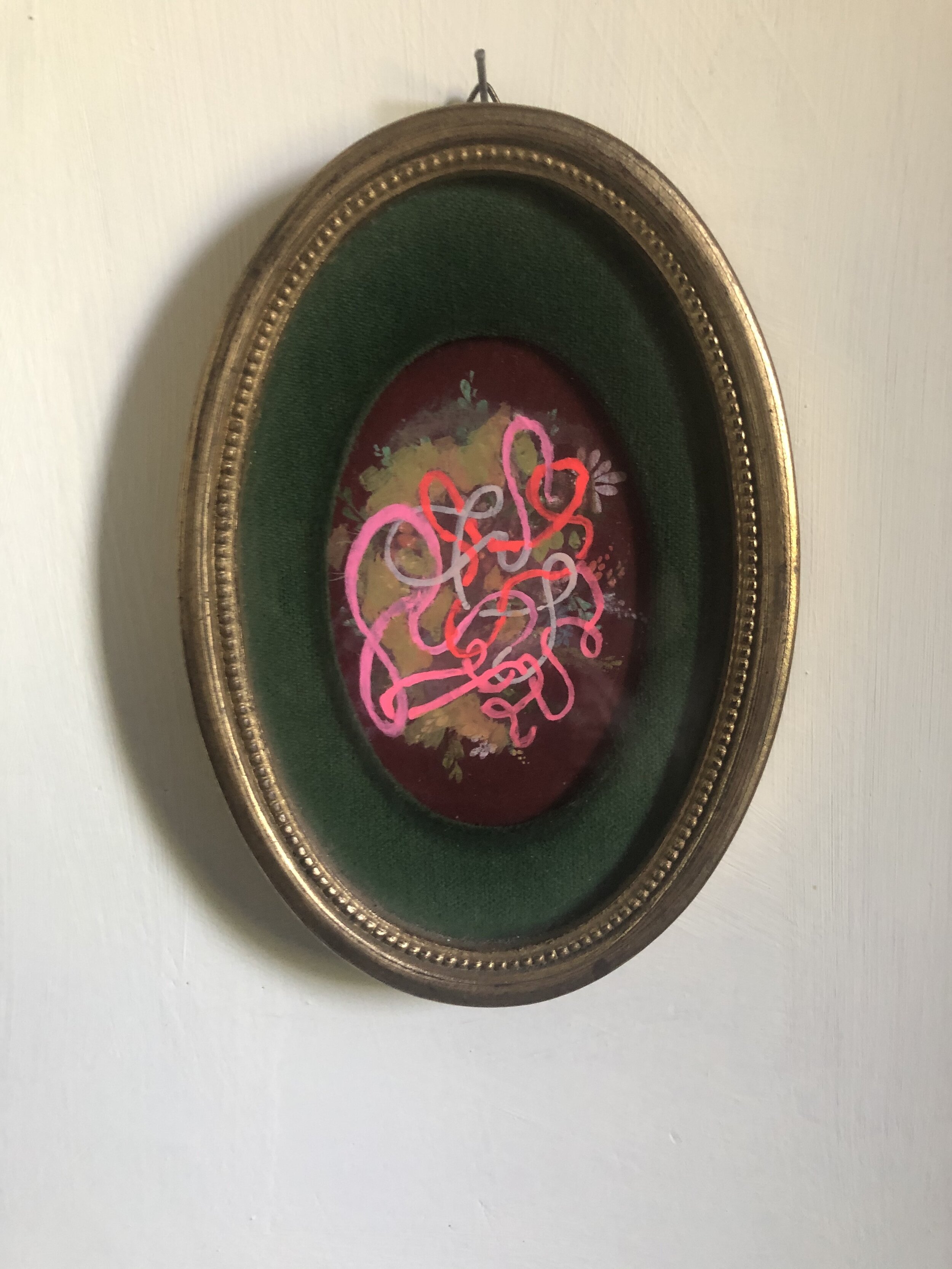 Loveknots, framed