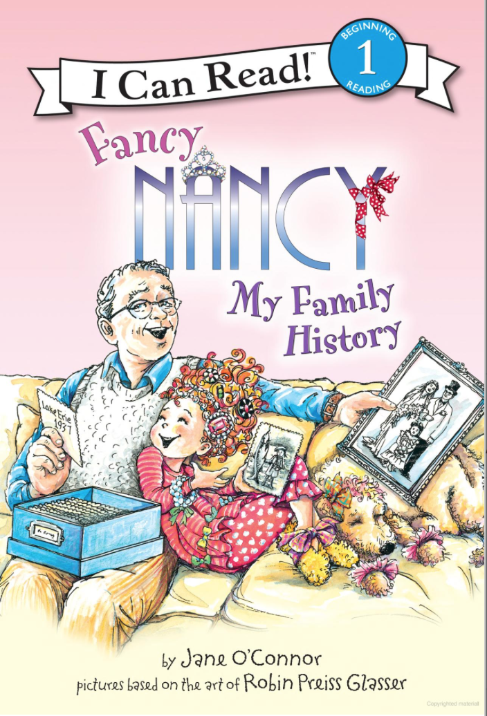 Fancy Nancy My Family History by Jane O'Connor