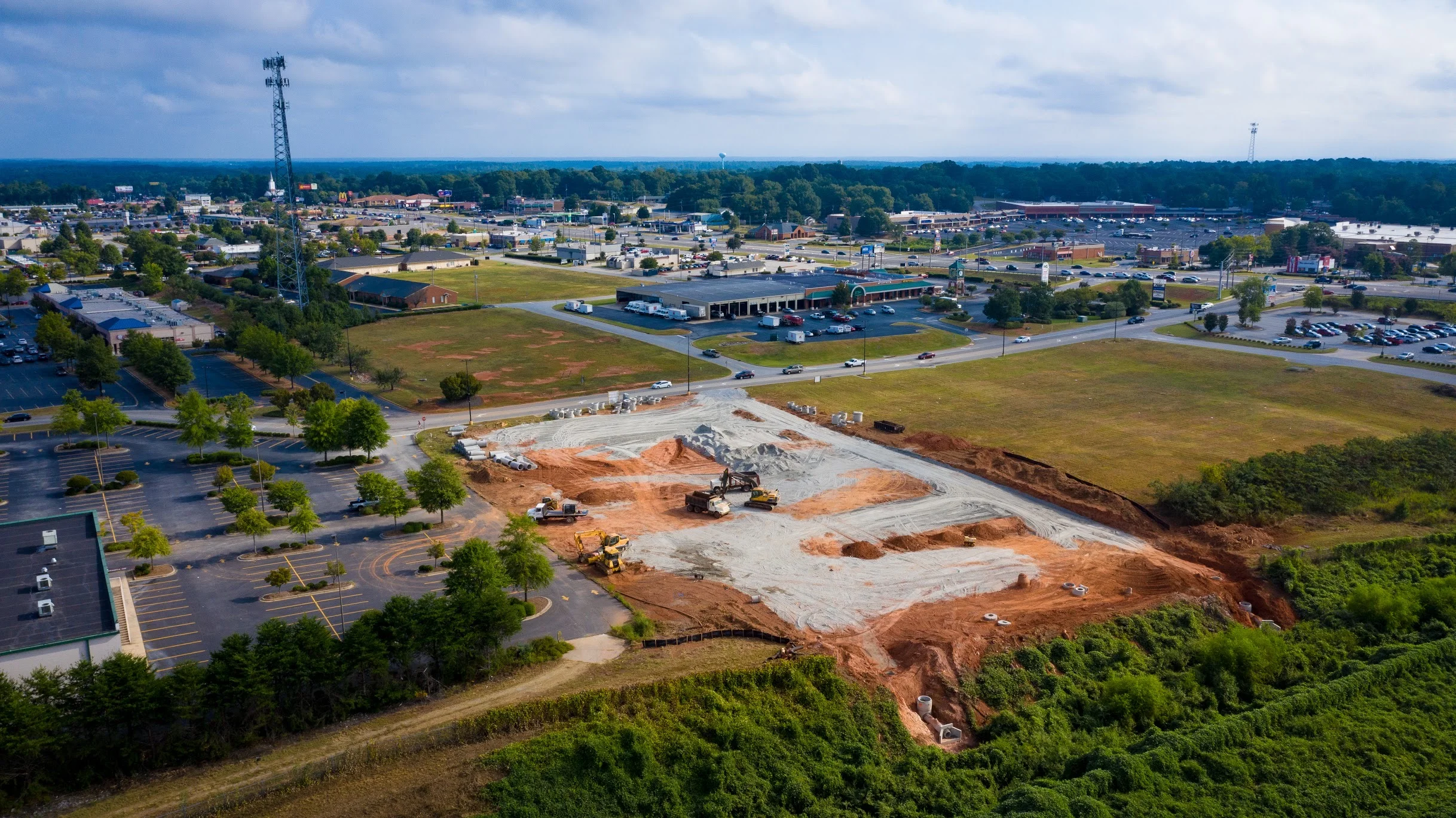 Breaking Ground. Holiday Inn Express - Griffin, Ga