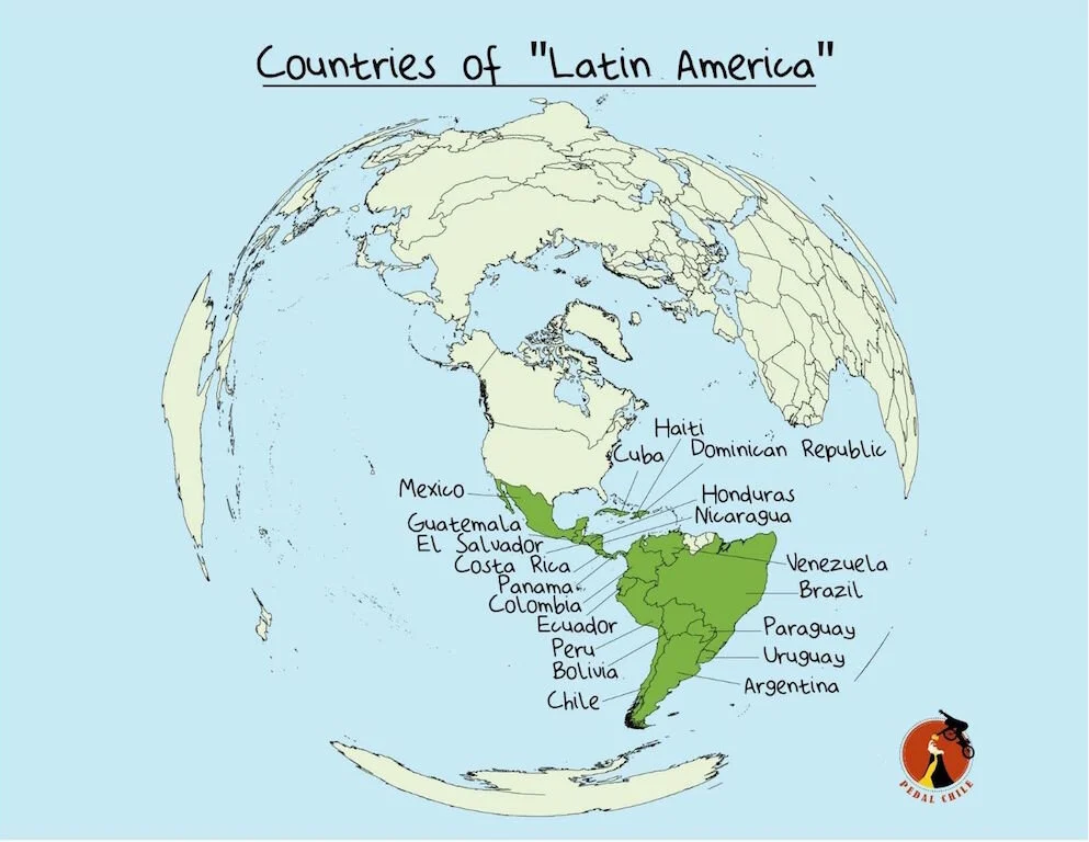 Latin America Example Why is Latin America Called Latin America? | Pedal Chile