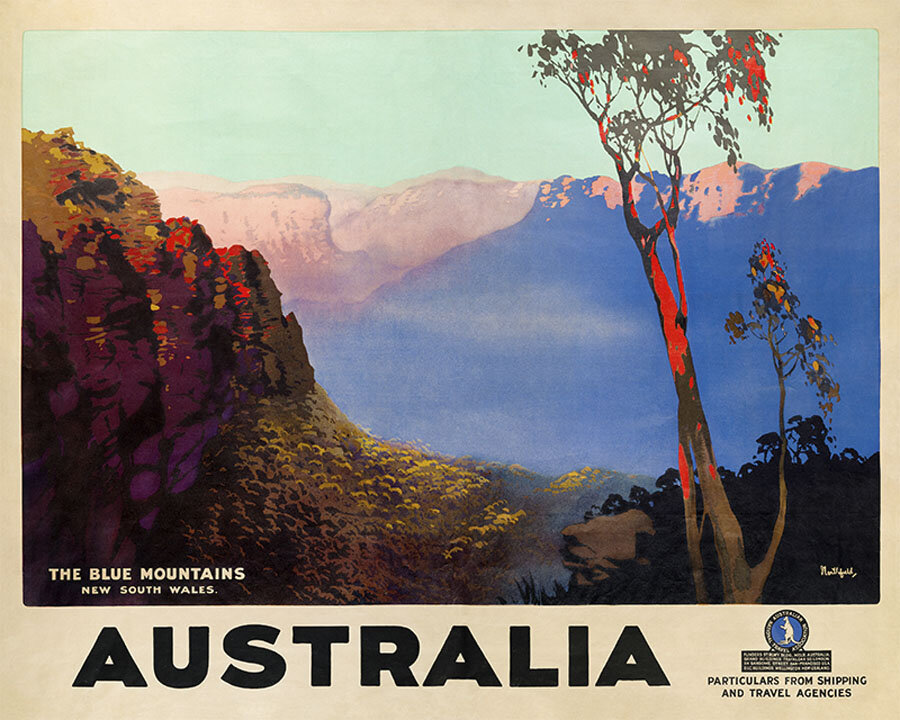 James Northfield, The Blue Mountains, New South Wales, c.1936. Image courtesy of JNHAT archives.