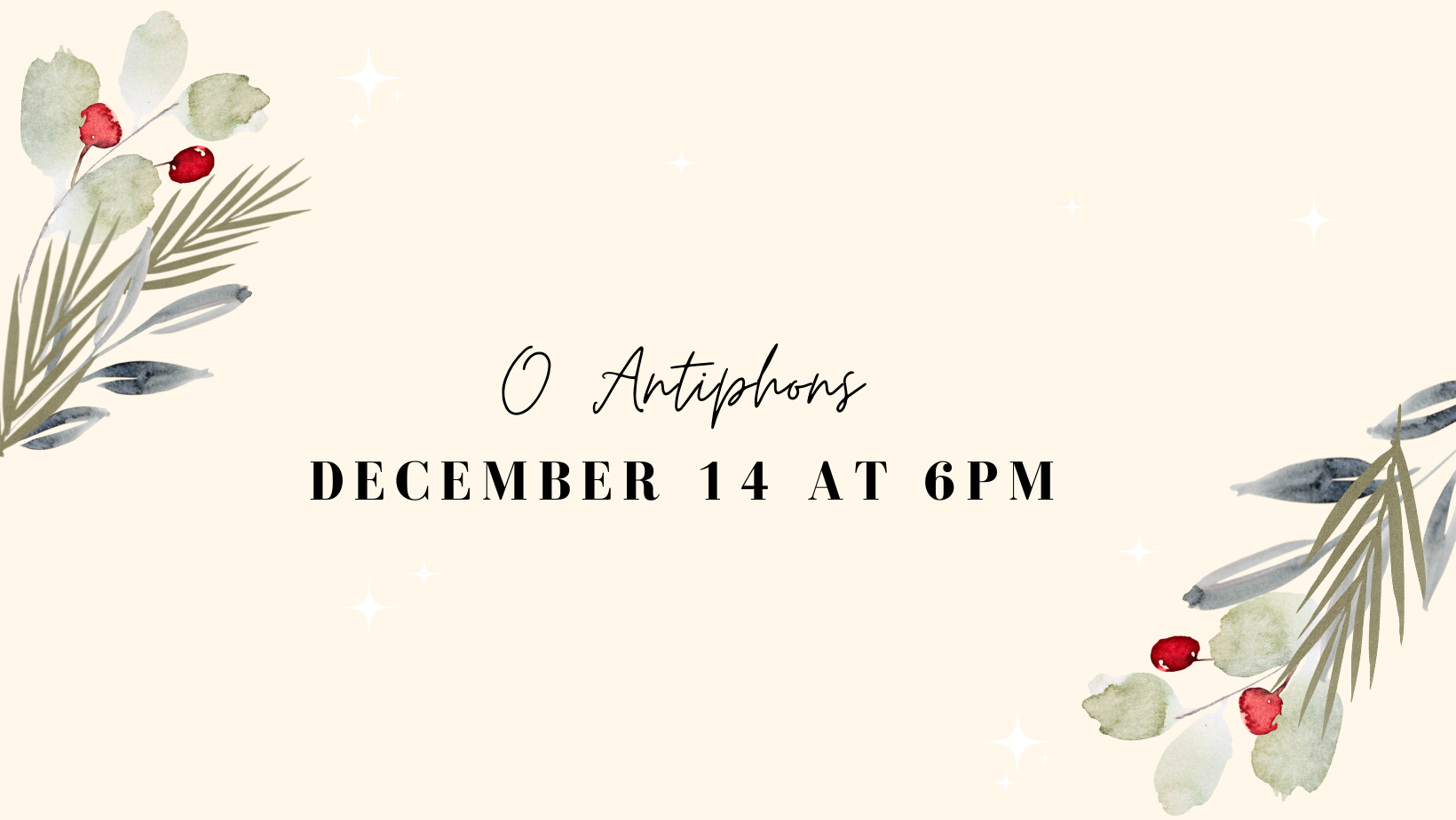 Merry Christmas Elegant Watercolour Branch Text Template Instagram Post (Facebook Cover).png