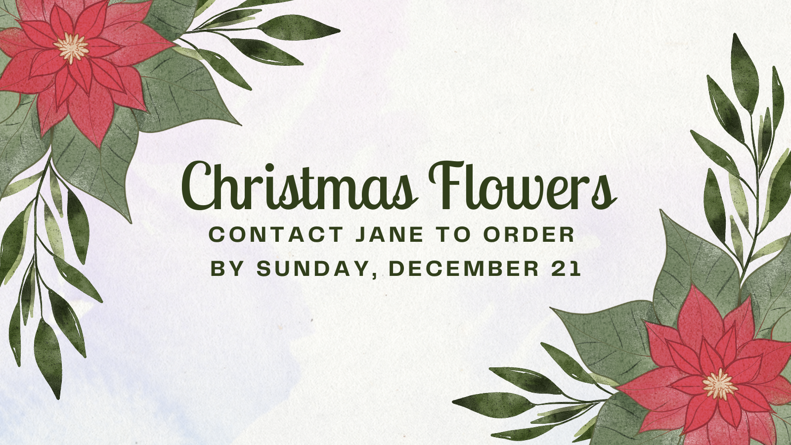 White Green Watercolor Elegant Merry Christmas and Happy New Year Twitter Post.png