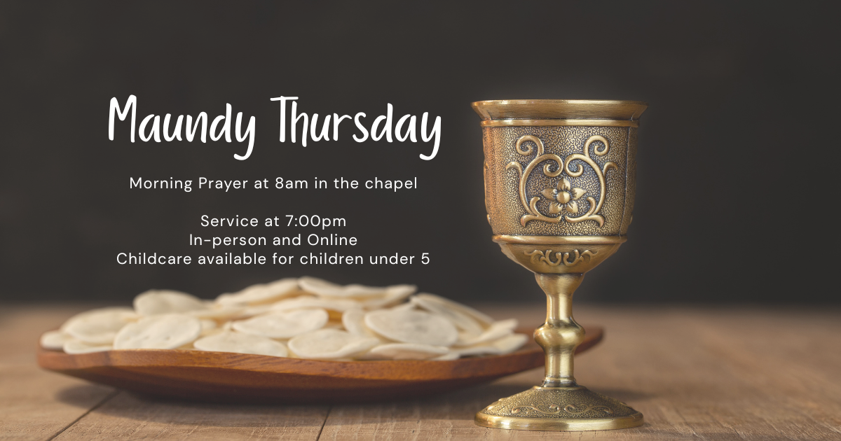 Gold and Black Simple Maundy Thursday Facebook Post.png