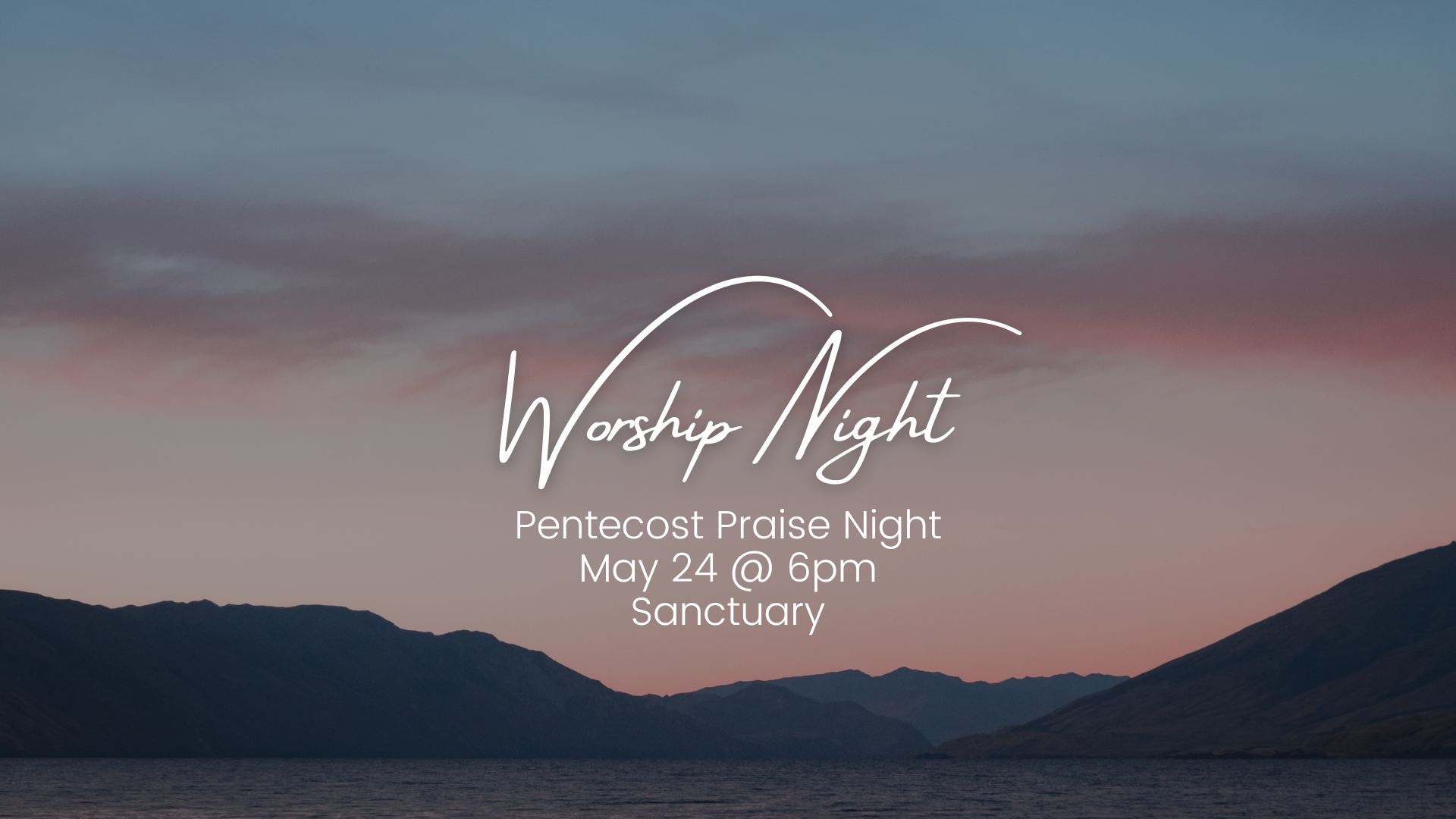 White Simple Good Evening Quote Desktop Wallpaper.png