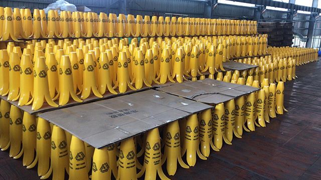 Banana Army getting ready to deploy! @impactproductsllc #bananacone #bananacaution #caution #bananaarmy #monkeybusiness