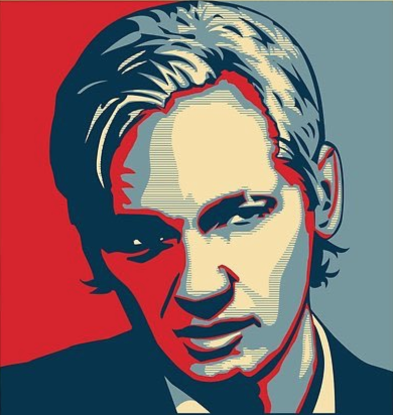 Julian Assange SFPoster