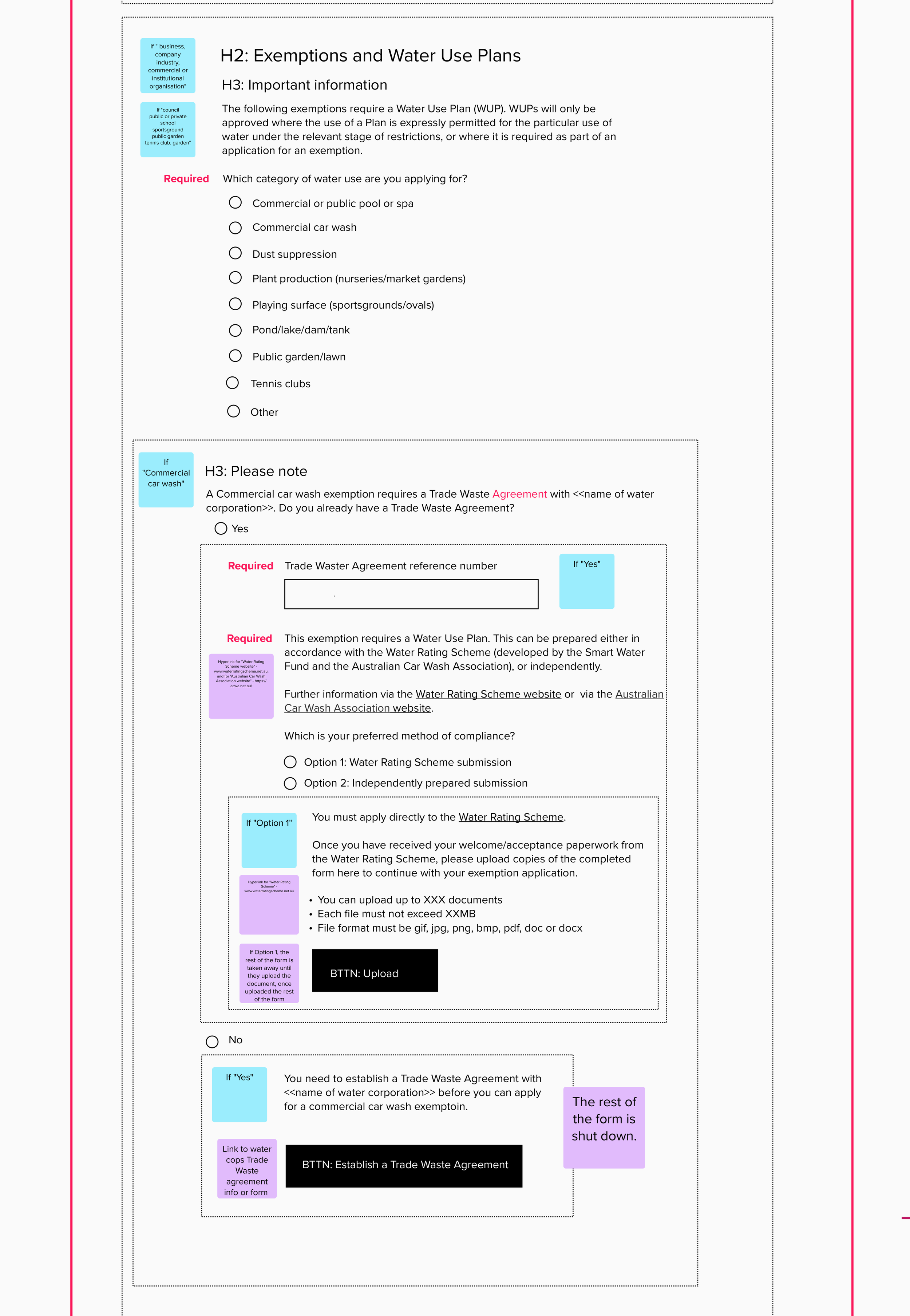 An extract from the Mural of a form flow. It shows "if this" "then that" form content.
