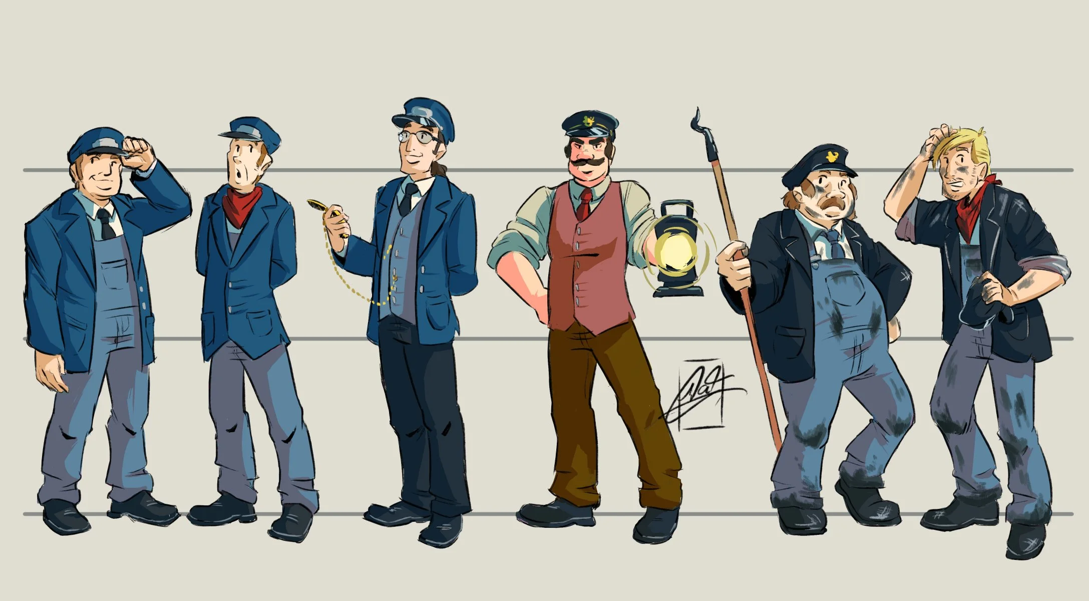 "Escape" Railway Workers