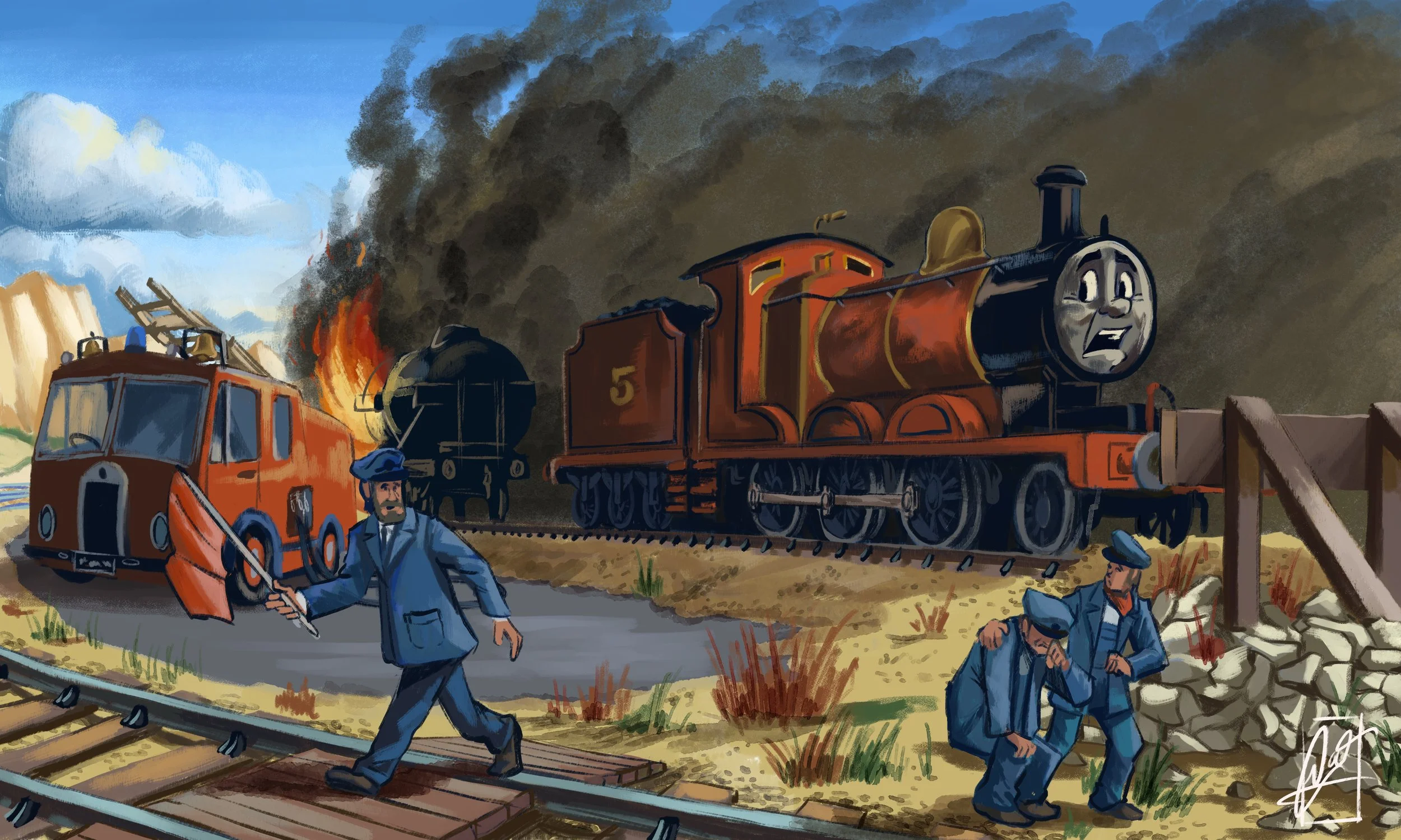 James And The Fuel Tankers