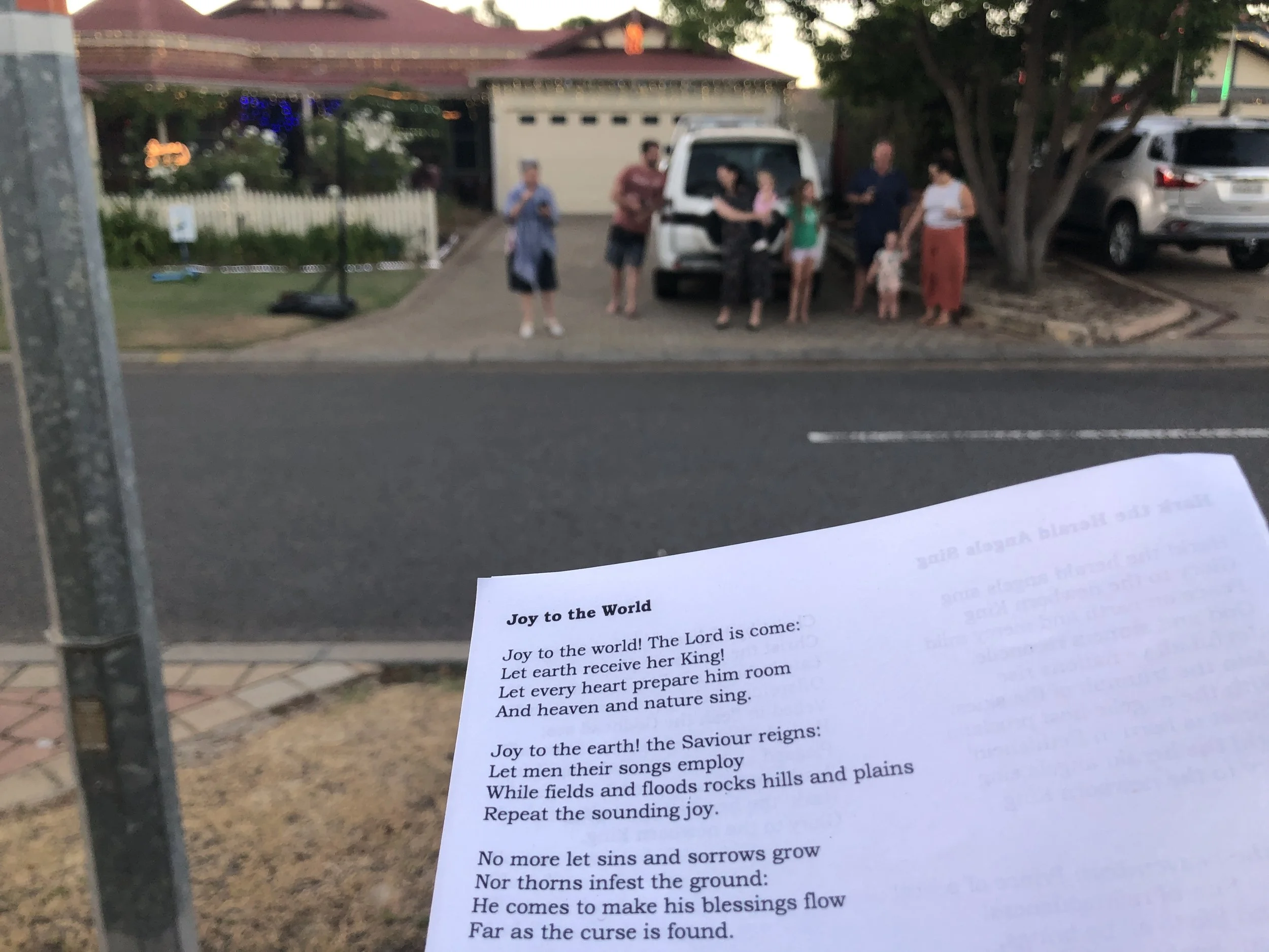 Caroling in Helena Valley