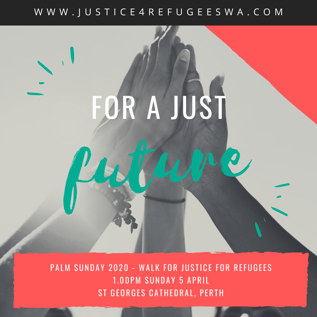 Palm Sunday "Walk" for Justice for Refugees