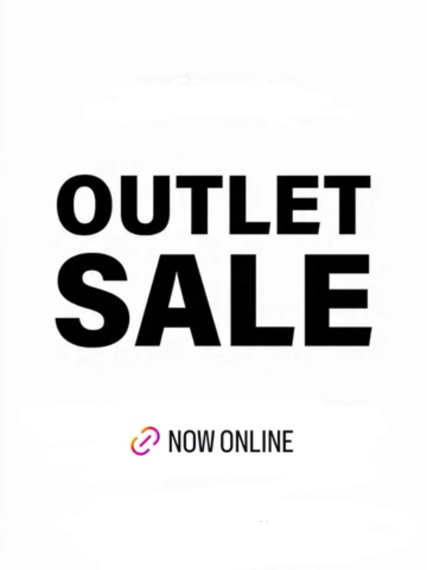 For all of our lovely out of town customers, the outlet sale is now live on our website. Out with the old, in with the new on Tuesday night 7pm!