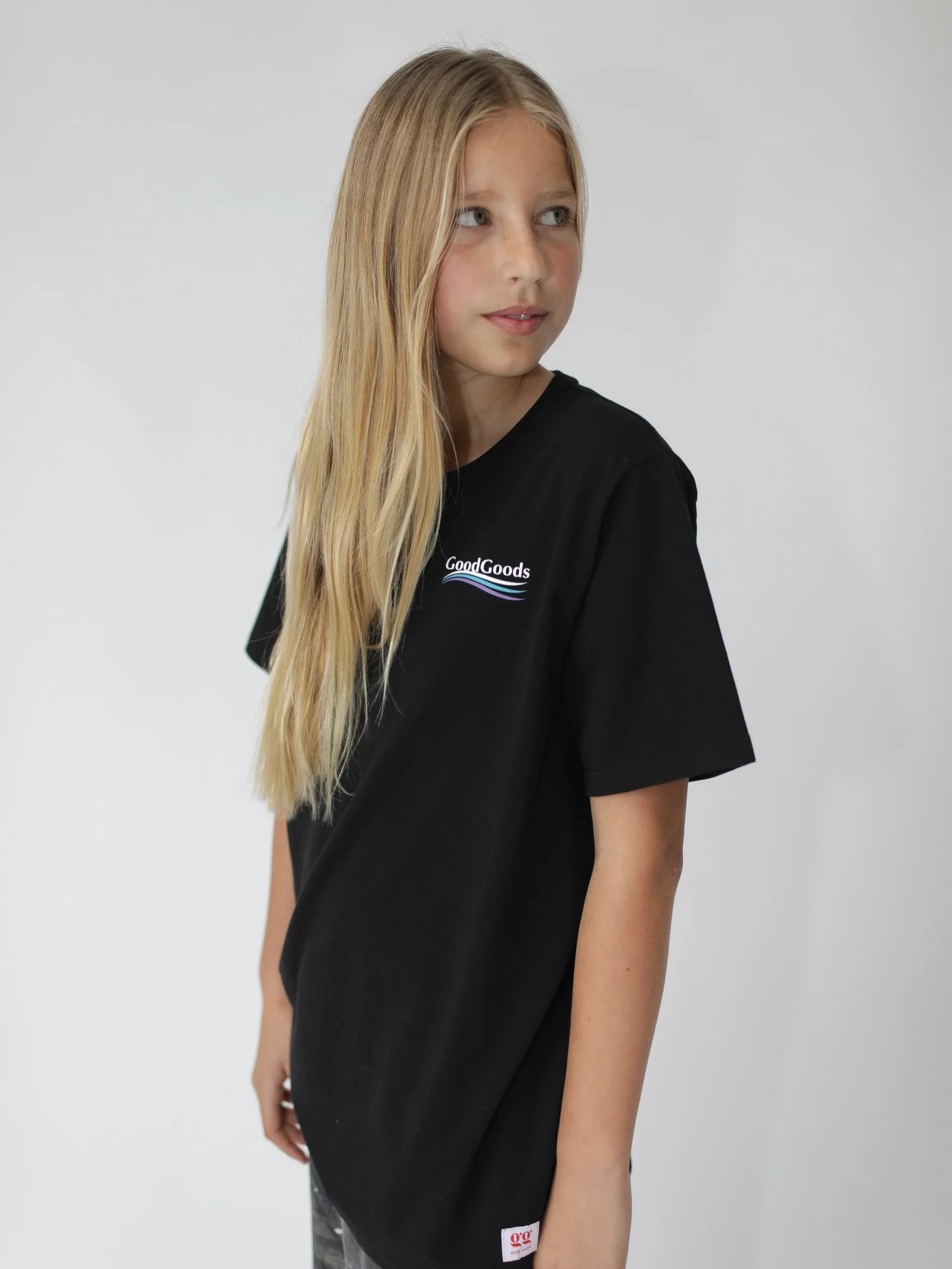 The Uni-sex Ready Set tee in Black this season. A soft blend of Cotton with 5% Lycra for comfort and durability. This is the &lsquo;Balance Print&rsquo; ⚫️🟣🟢⚪️