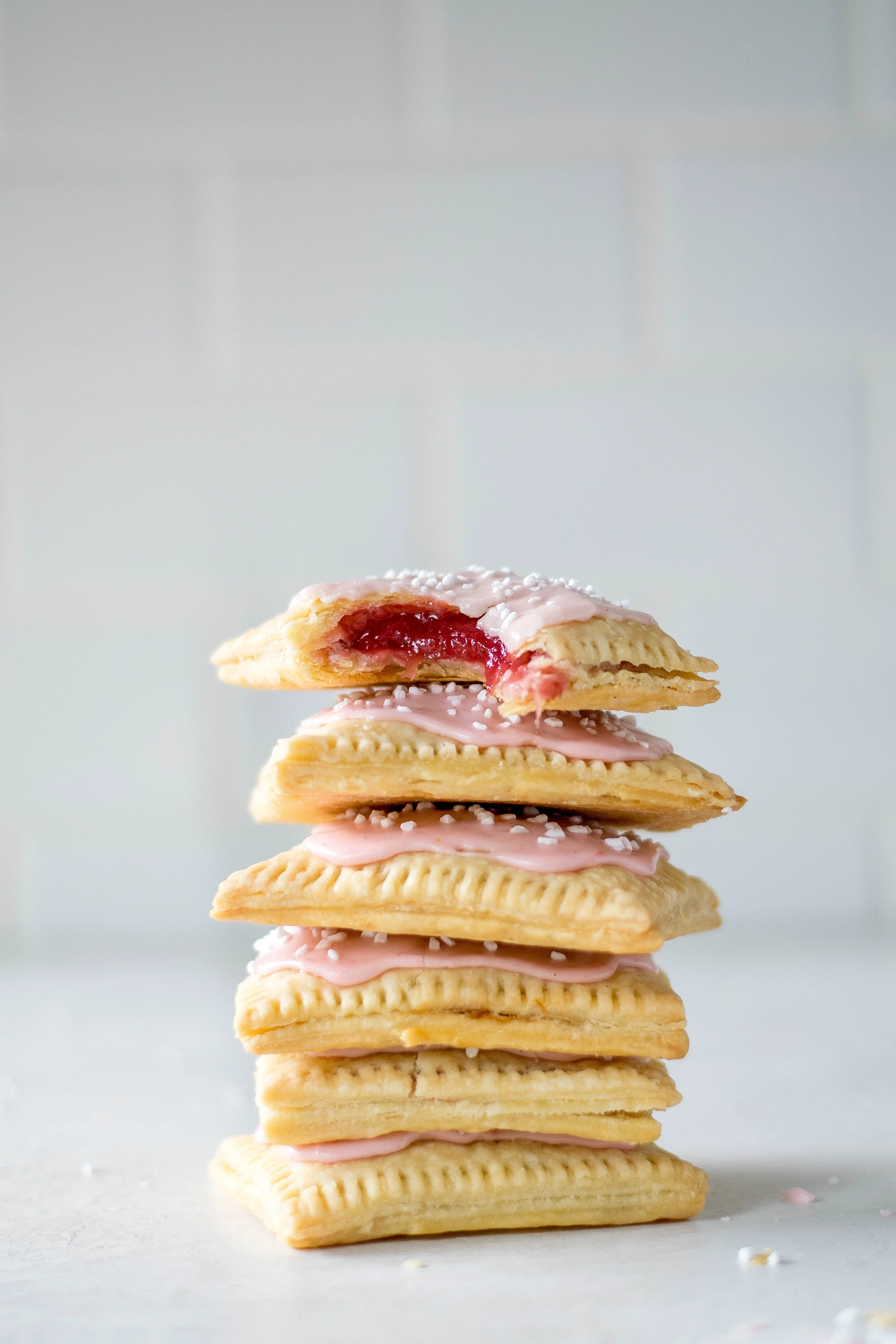 Rhubarb Ginger Goat Cheese Pop Tarts