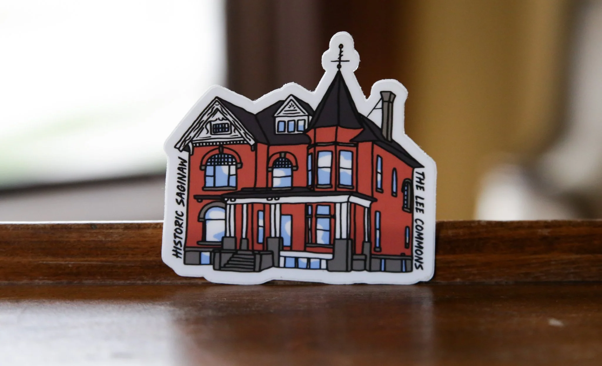 Historic Saginaw  2.75in Vinyl Sticker