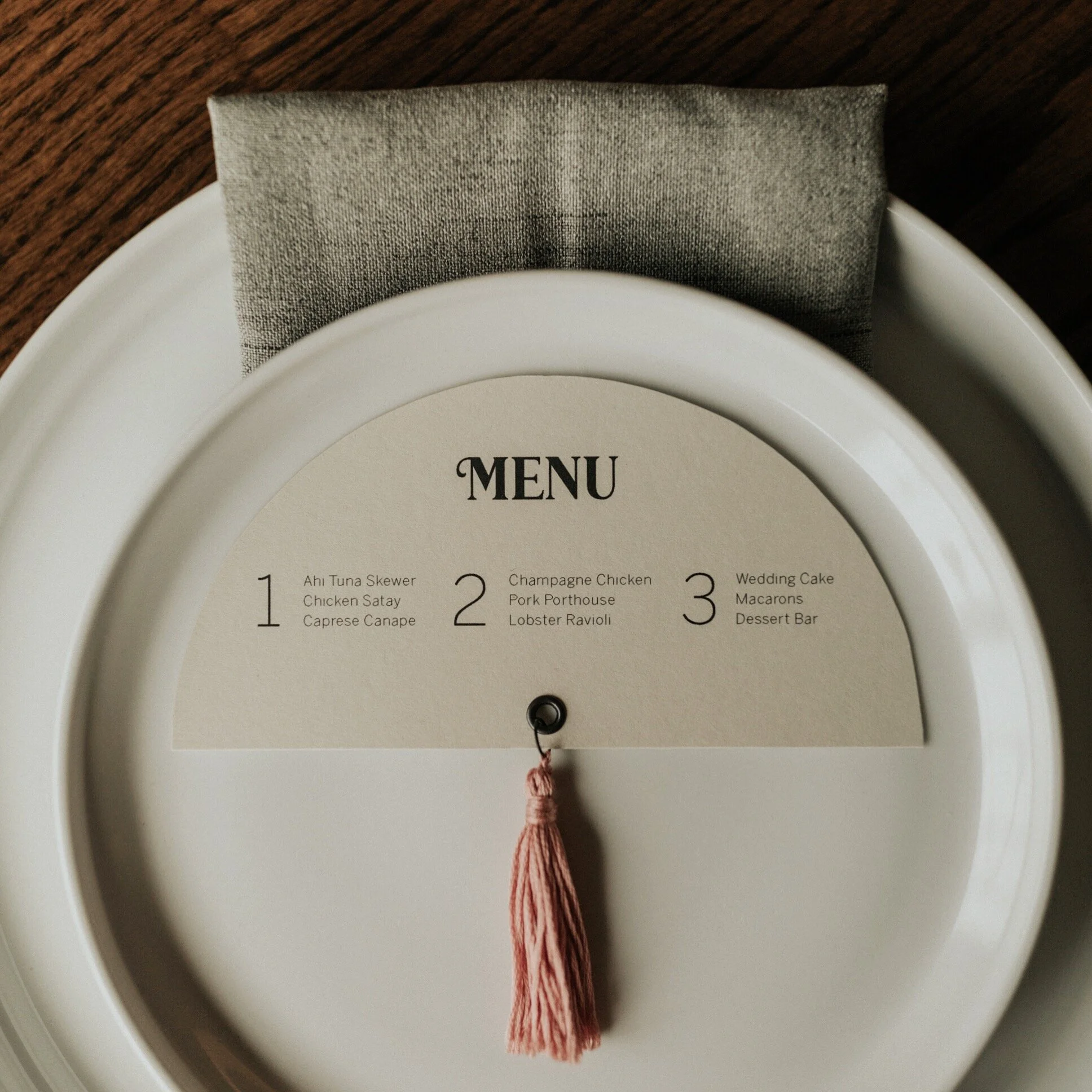 Arches Menu Sablewood Paper Company Seattle Invitations.JPG