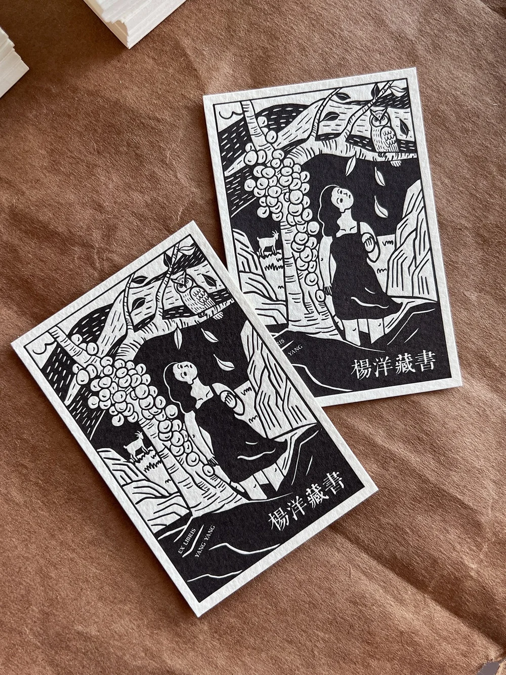 藏书票— 博客— 梧桐印記- Letterpress活版印刷工作室| 活版印刷凸版