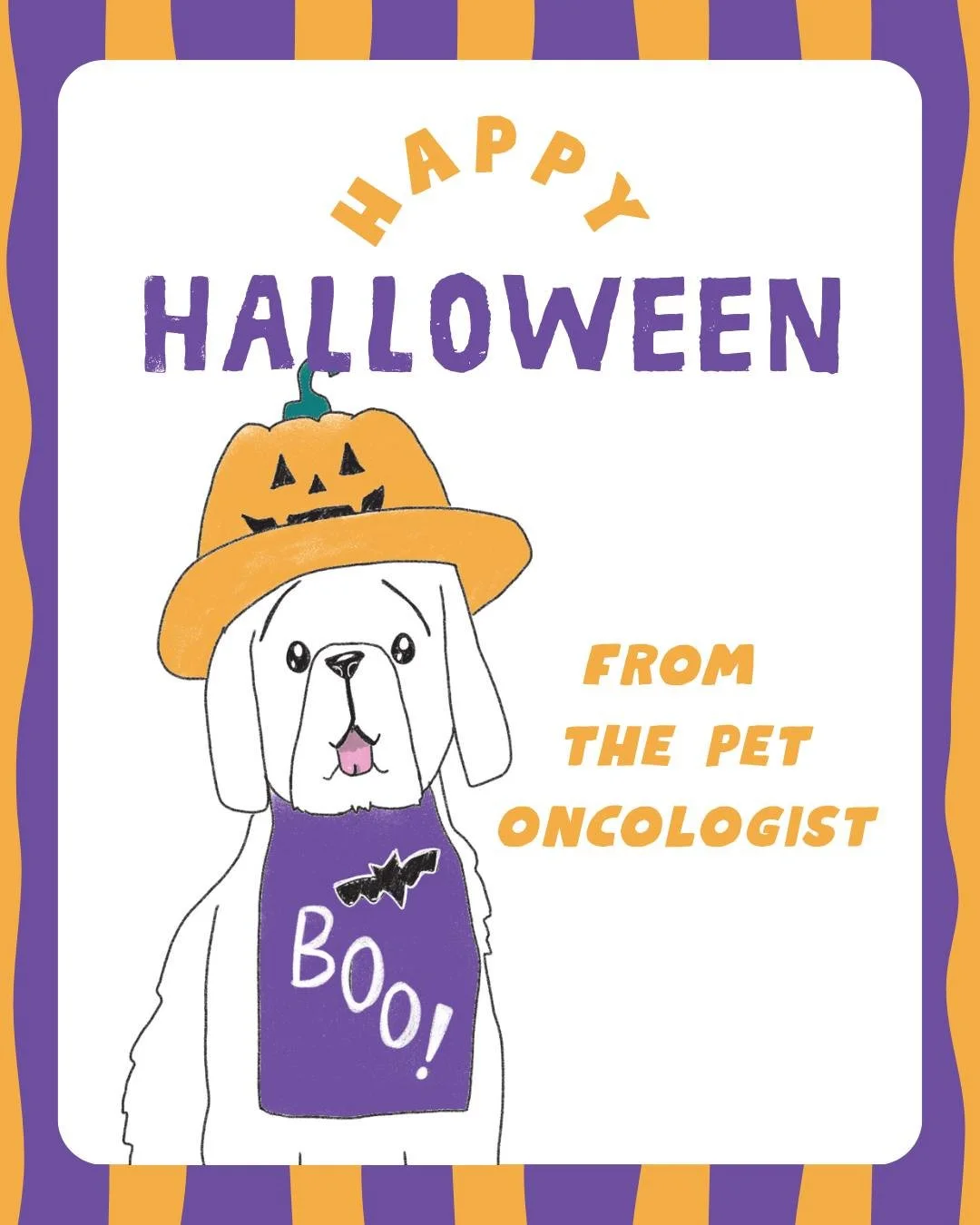 Happy Halloween from all of us at The Pet Oncologist! ππΎ
Hope your vet clinic is full of treats, not tricks, and your patients are extra cute in their costumes today.
#HappyHalloween #ThePetOncologist #VeterinaryMedicine #vetlife #vetnurses #veto