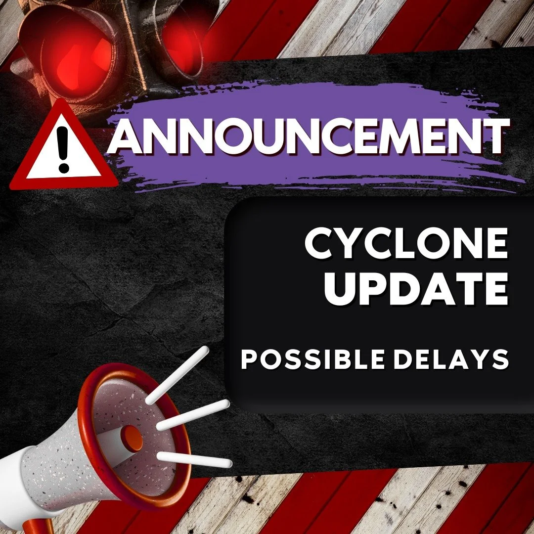 Cyclone Alfred Update 🌪️

Due to the unpredictable weather conditions in Brisbane, we may experience delays in responding to enquiries or delivering reports. Power and internet outages could occur at any time, and if we don&rsquo;t respond to emails