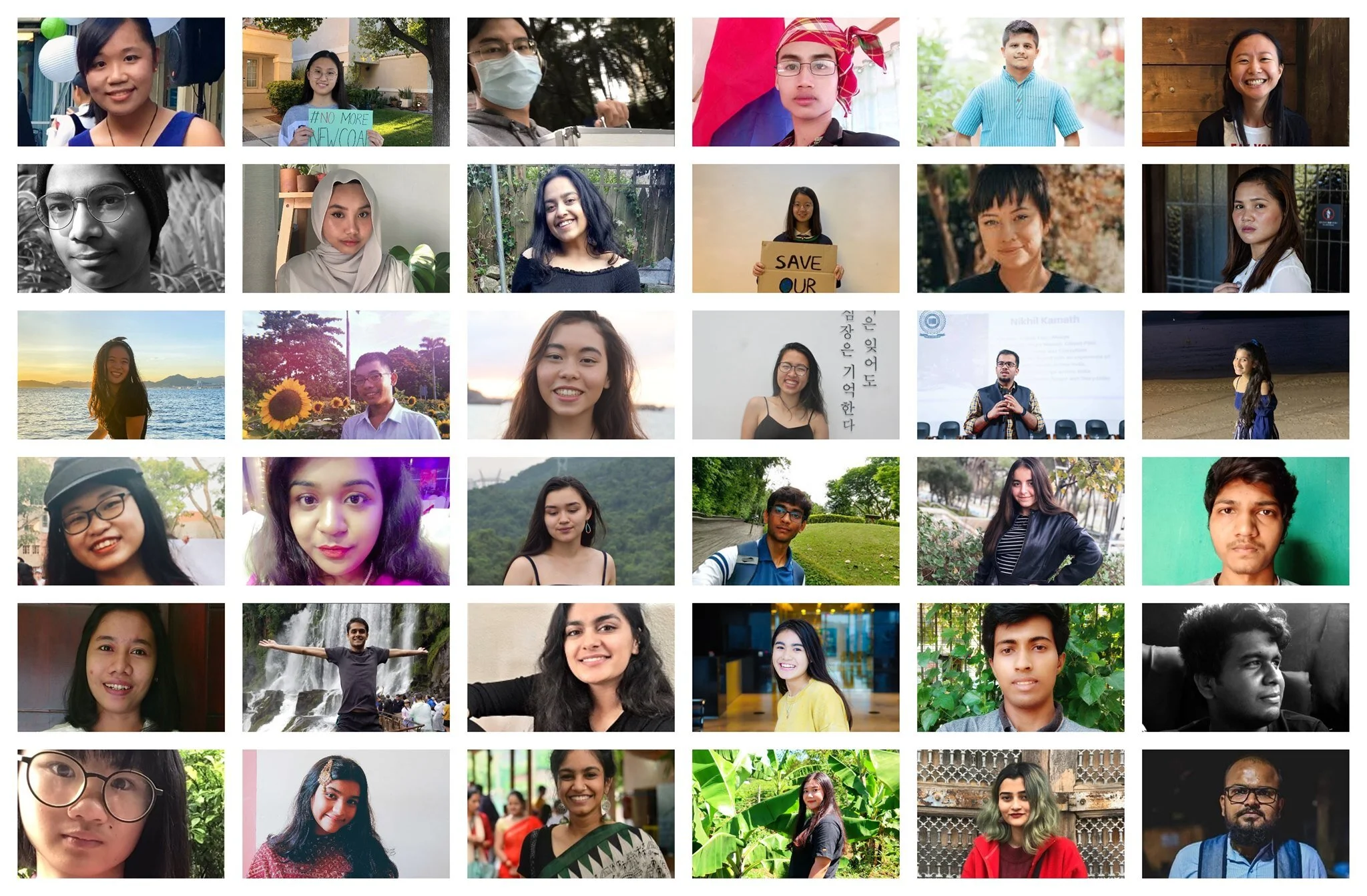 Members of the Asian Environmental Youth Network