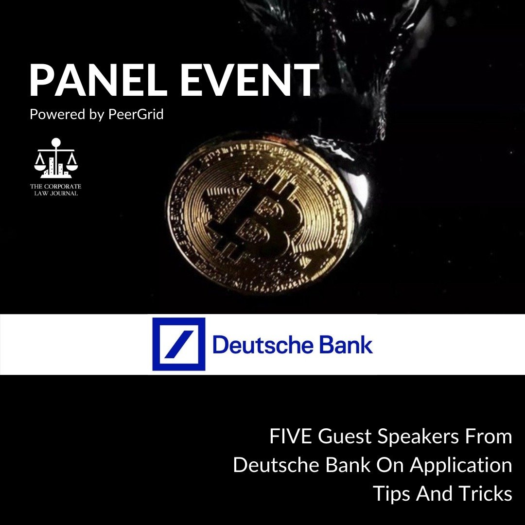 The Deutsche Bank Panel Event: Application Tips and Tricks