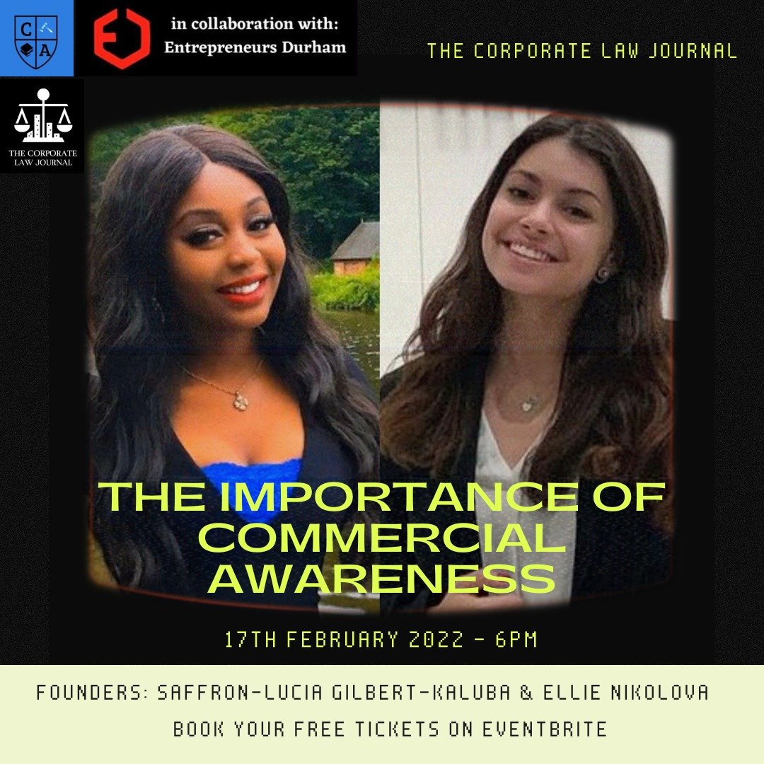 The Importance Of Commercial Awareness Event