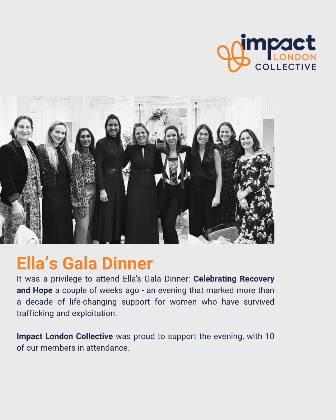 Ella's Galla Dinner