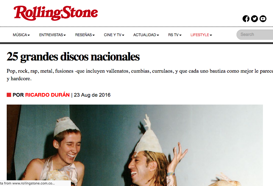 25 grandes discos nacionales