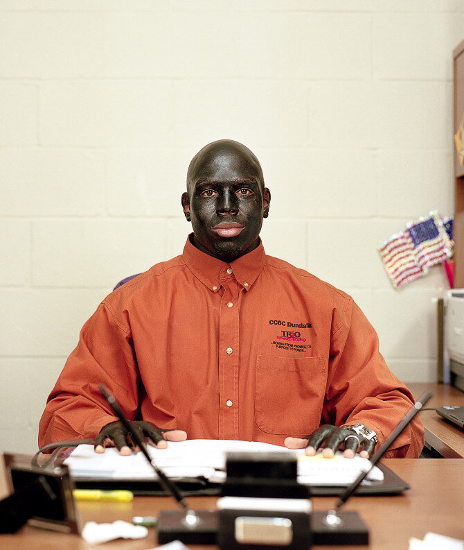Black Colored Man
