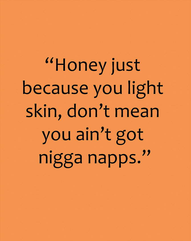 Honey Colored Girl (Text)
