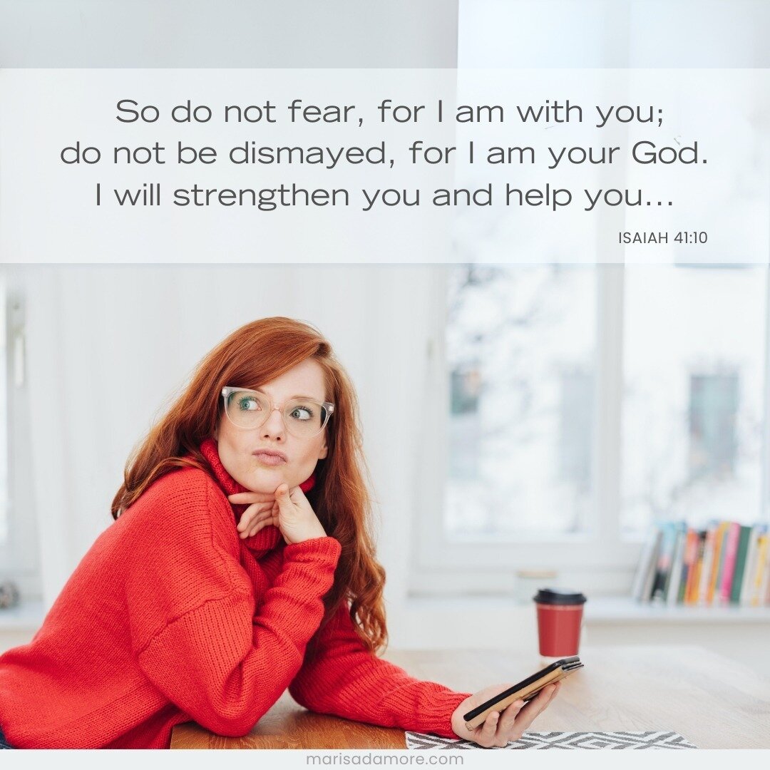 So do not fear, for I am with you; do not be dismayed, for I am your God. I will strengthen you and help you... - Isaiah 41:10
#nofear #strength #bibleverses