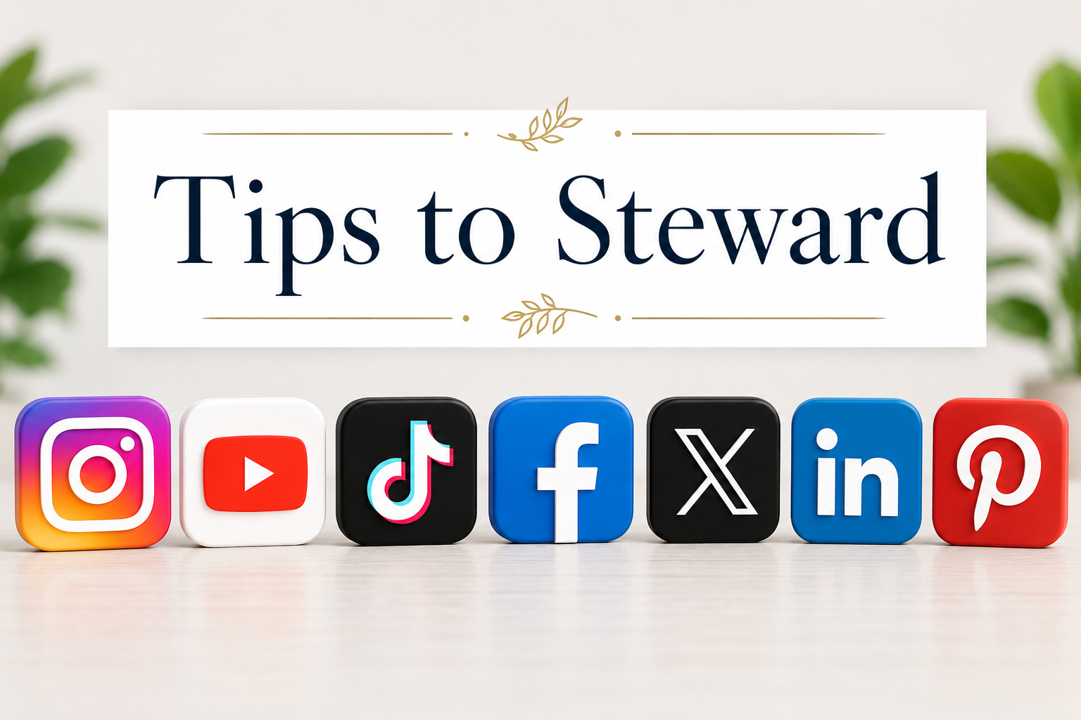  5 Tips for Stewarding Your Social Media