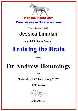 Jessica_limpkin_equine_massage_therapy_cpd_training_horses_inside_out_dr_andrew_hemmings_trainind_the_brain.JPG