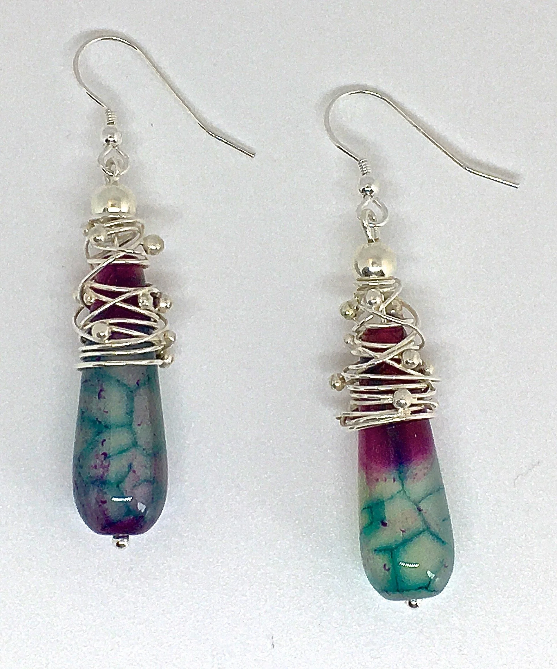 Translucent Agate Earrings