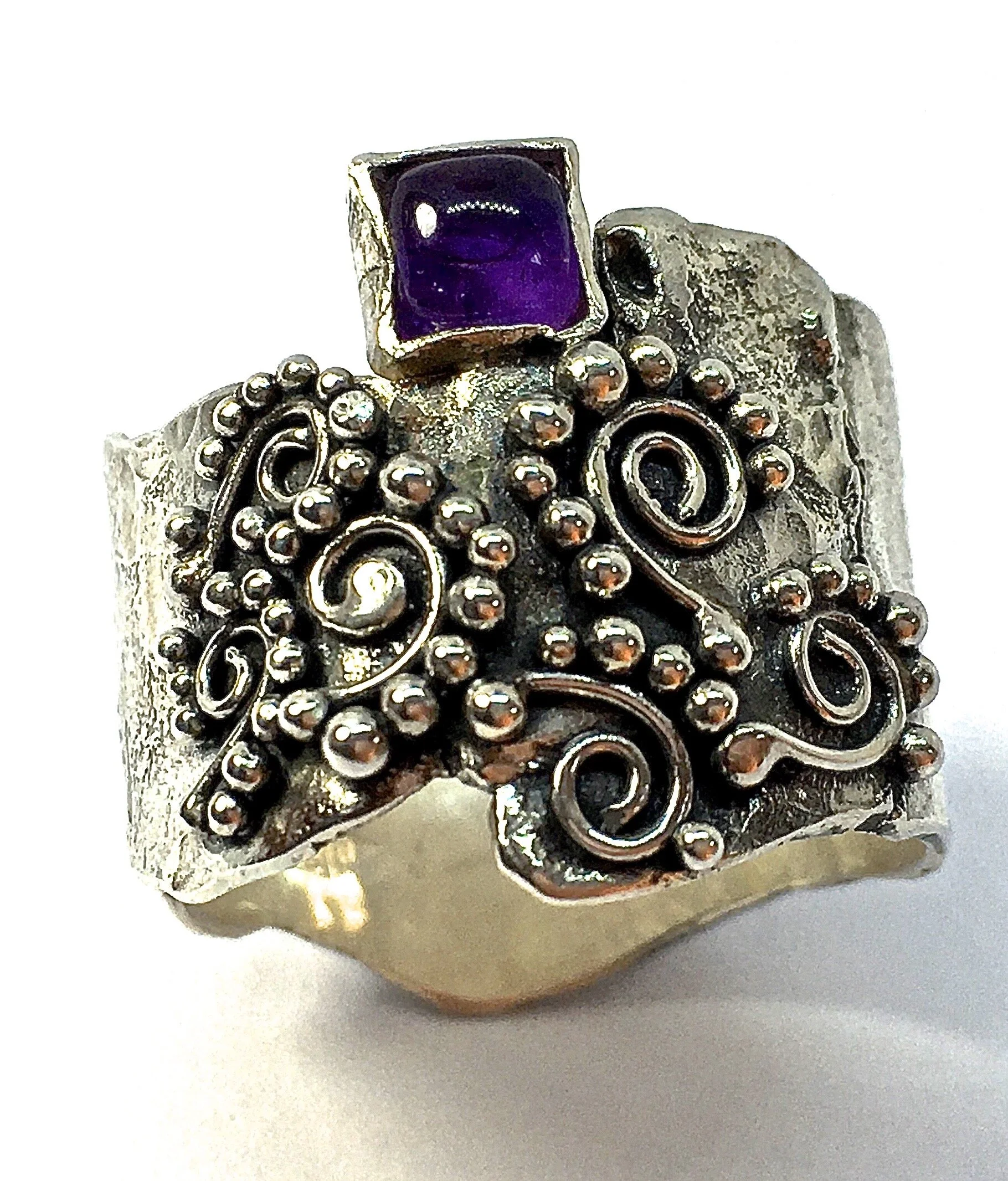 Amethyst Mermaid Ring