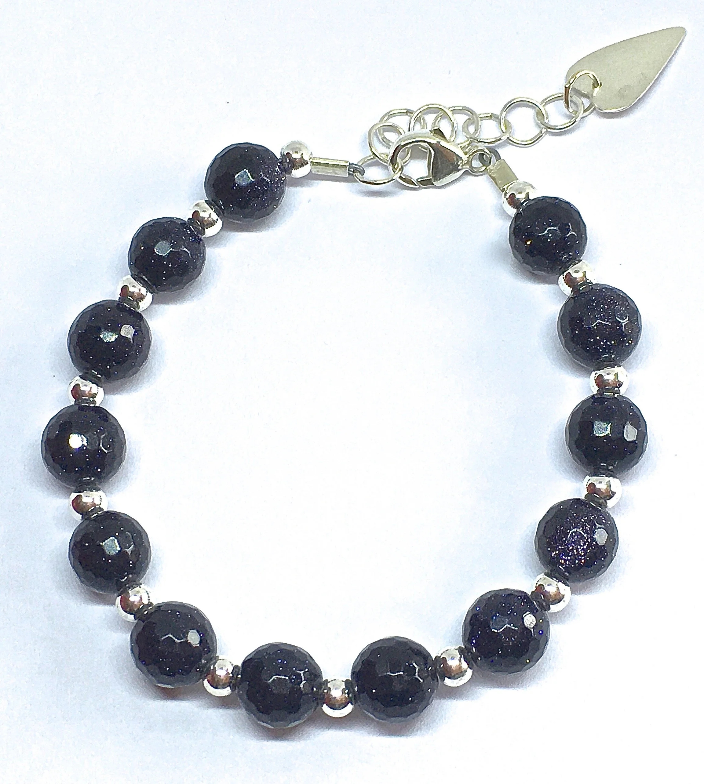 Blue Goldstone Bracelet
