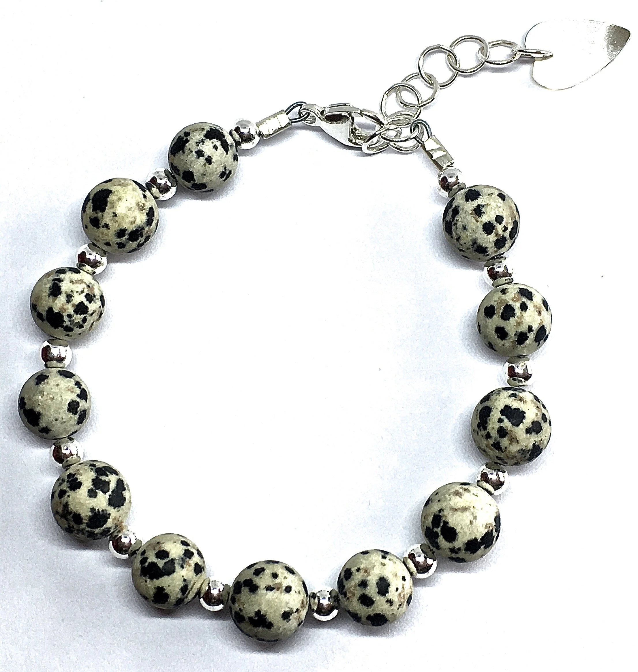 Dalmatian Stone Bracelet