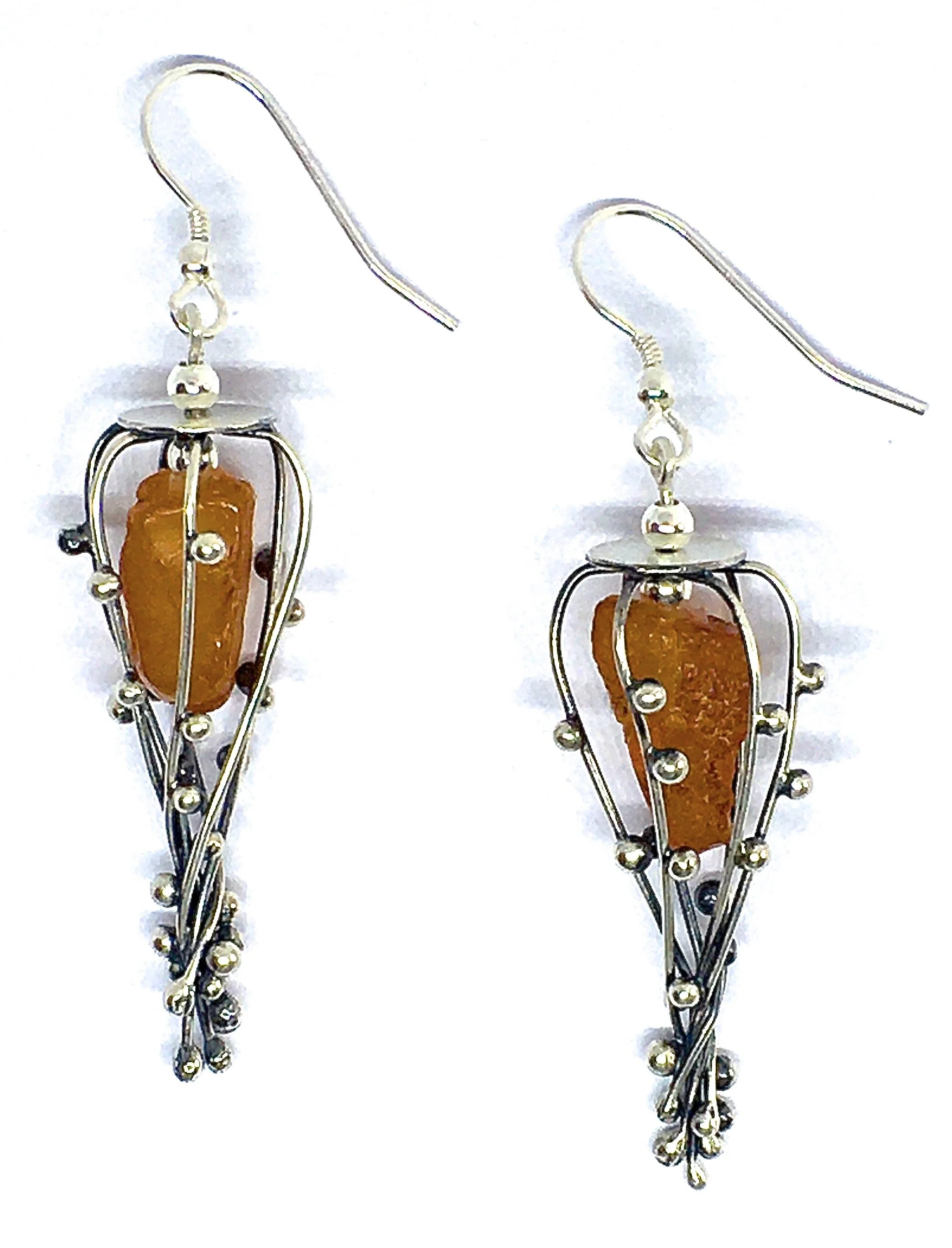 Amber Earrings