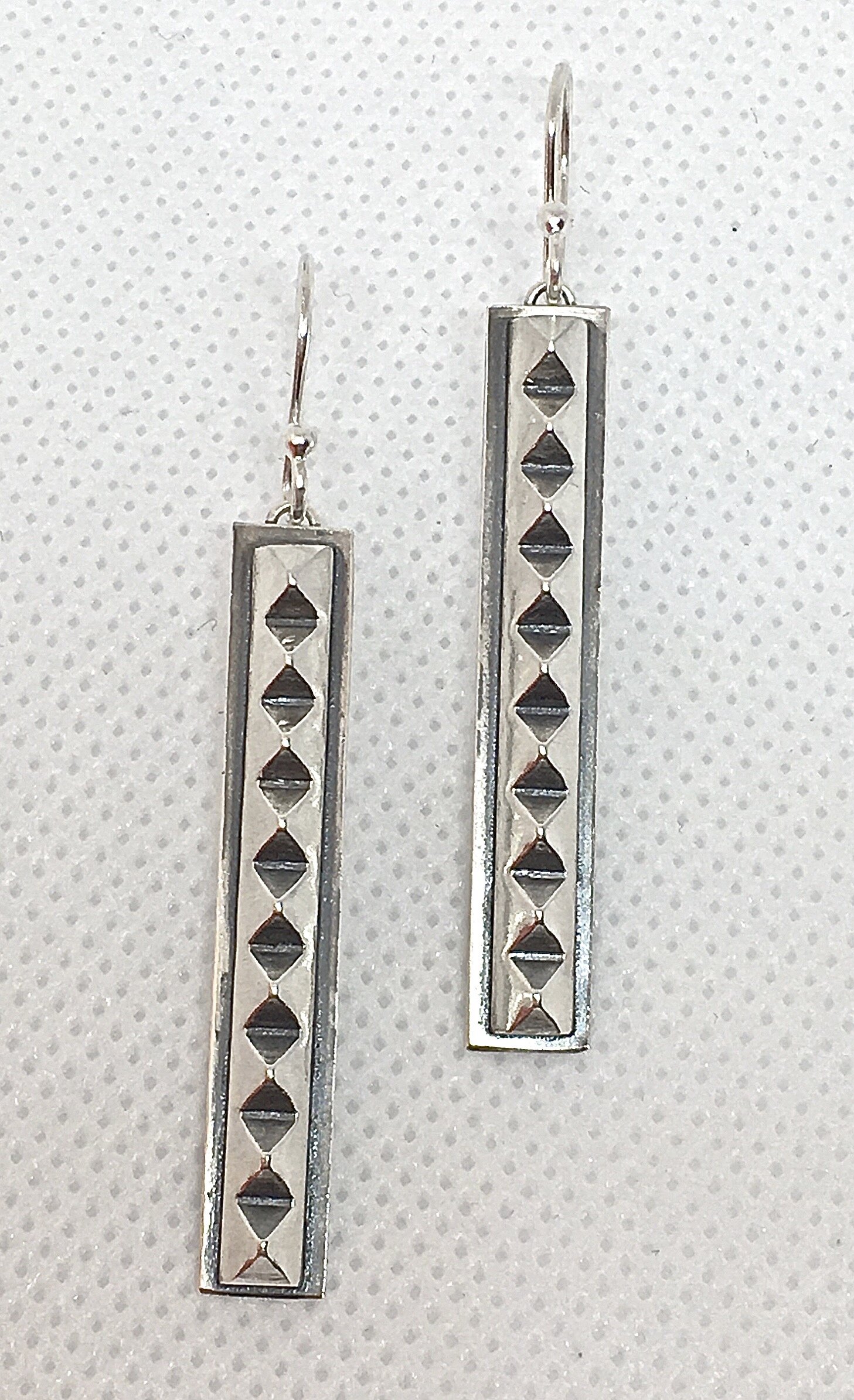 Deco Style Pendant Earrings