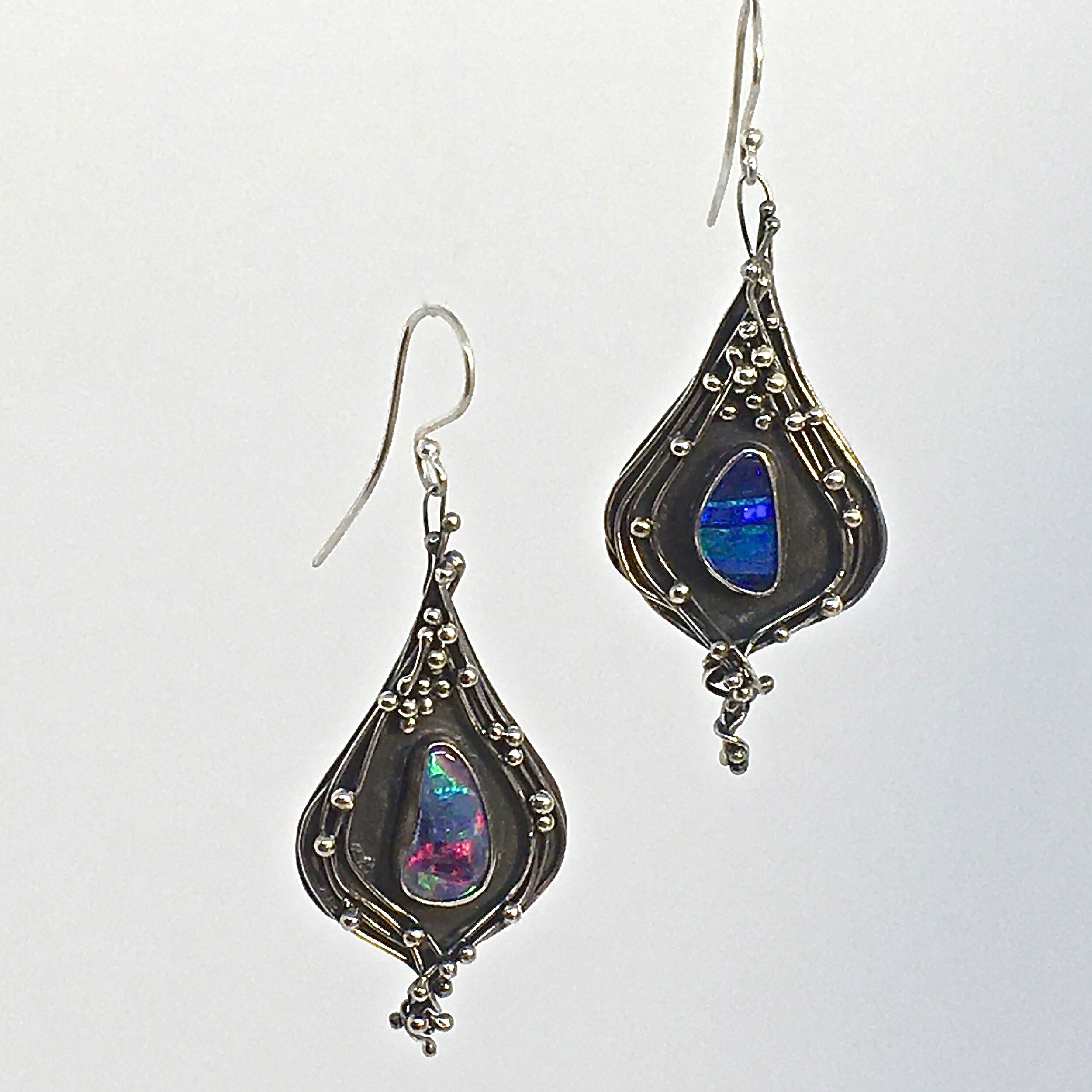 Opal Earrings