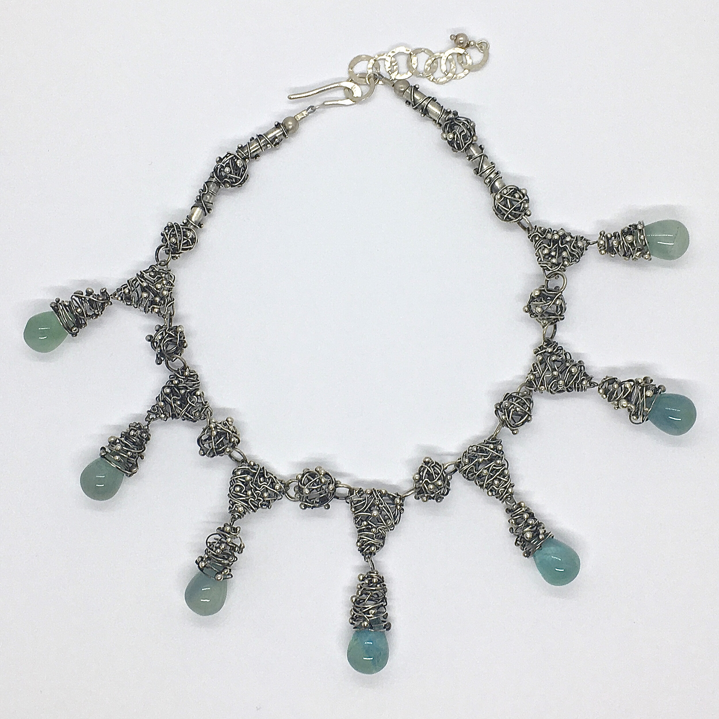 Fluorite Drop Neckpiece