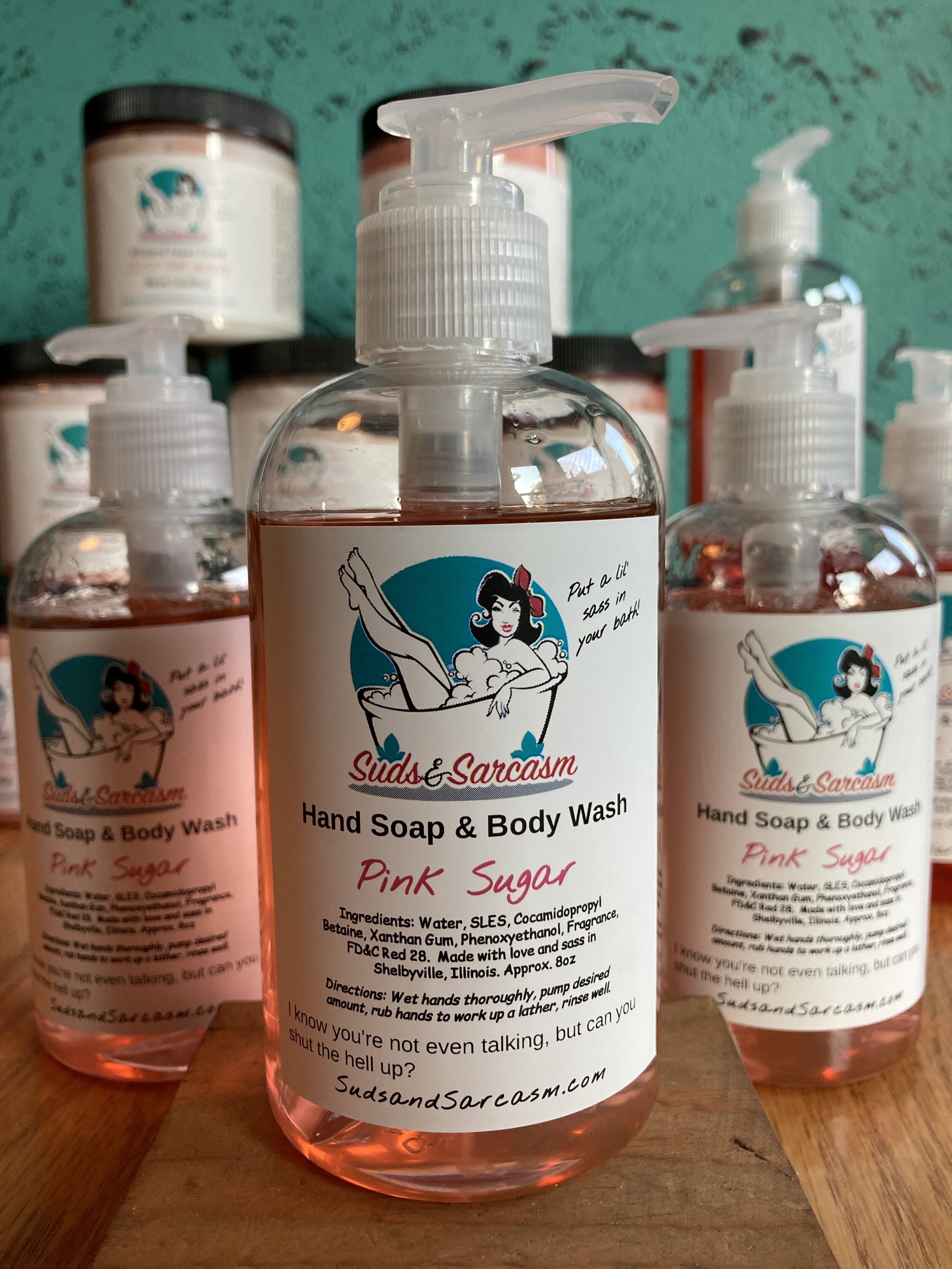 Pink Sugar Hand Soap &amp; Body Wash