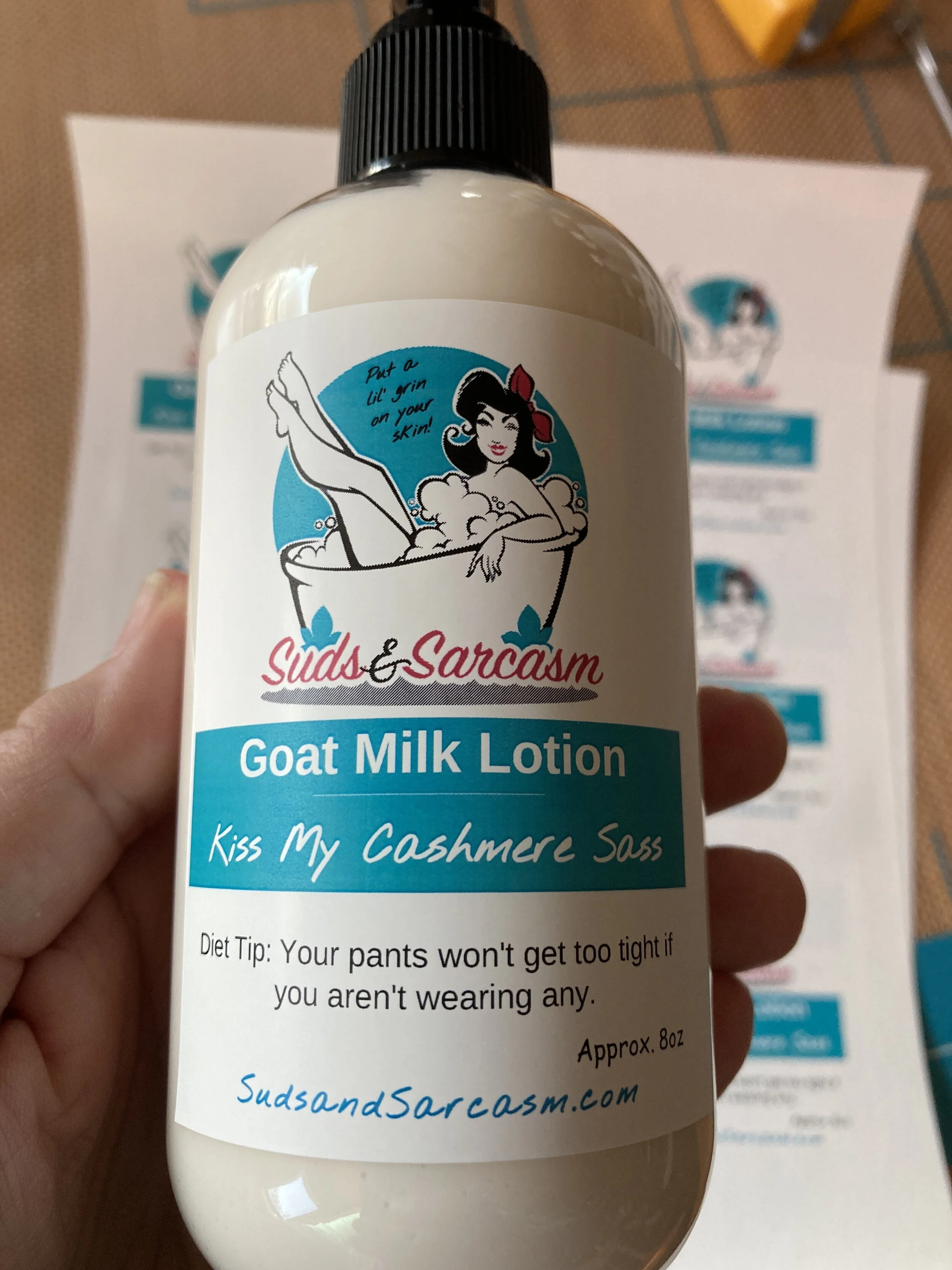 Kiss My Cashmere Sass